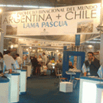 Pabellón Argentino en Expomin